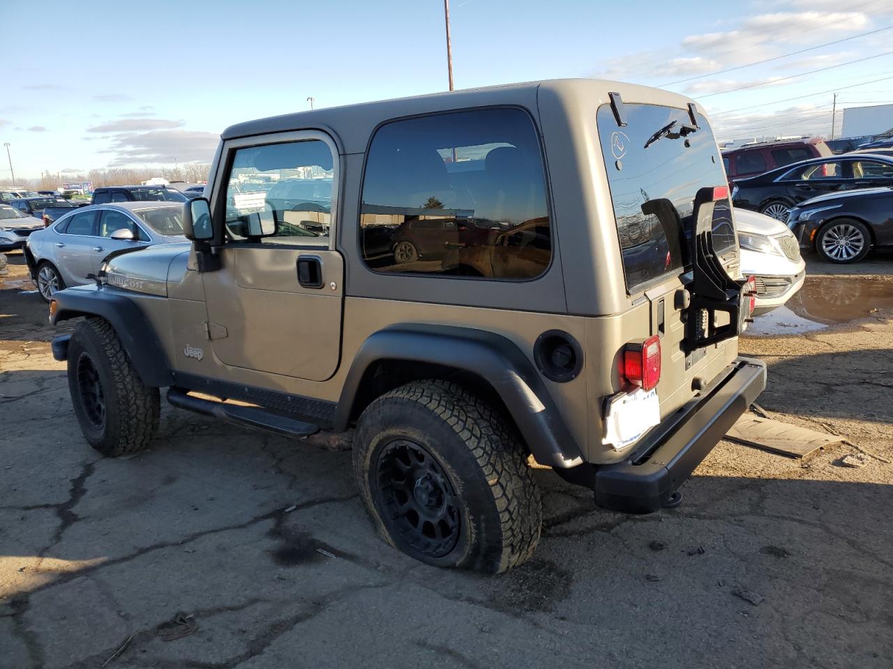 Obraz 2 z 2003 JEEP WRANGLER / TJ RUBICON 2003 z VIN 1J4FA69S53P338076