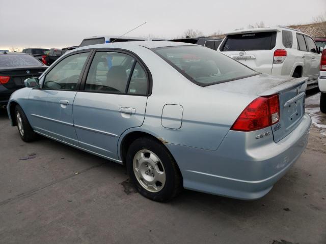 Image 2 of 2005 HONDA CIVIC HYBRID 2005 with VIN JHMES96615S017142