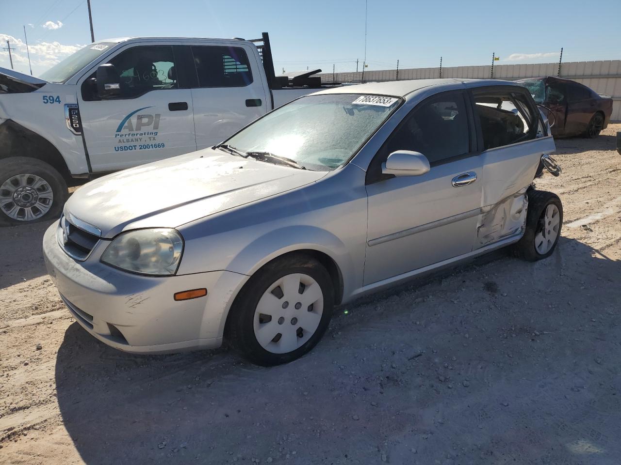Image 1 of 2007 SUZUKI FORENZA BASE 2007 with VIN KL5JD56Z07K502913