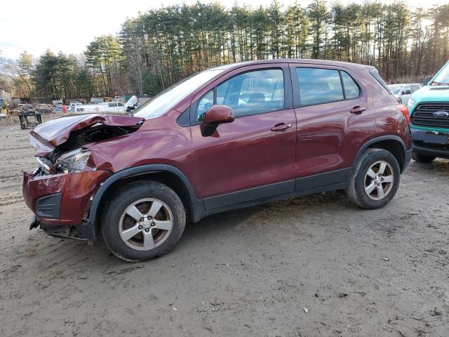 Image 1 of 2016 CHEVROLET TRAX LS 2016 with VIN 3GNCJNSB6GL243452