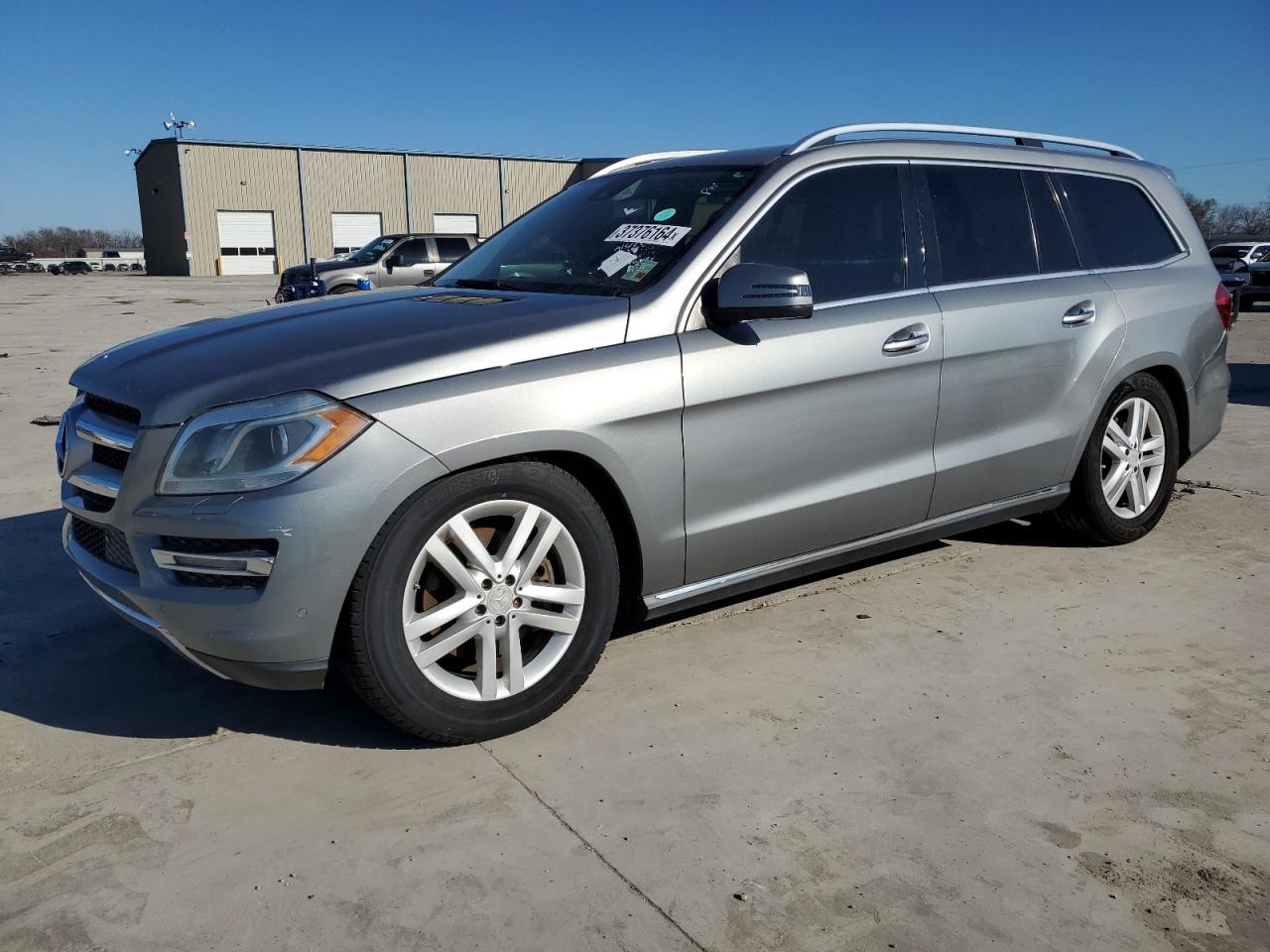 Image 1 of 2014 MERCEDES-BENZ GL 450 4MATIC 2014 with VIN 4JGDF7CE2EA324712