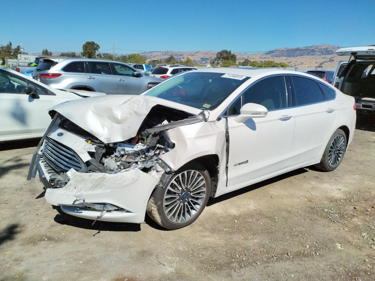 Obraz 1 z 2017 FORD FUSION SE HYBRID 2017 z VIN 3FA6P0LU9HR142451