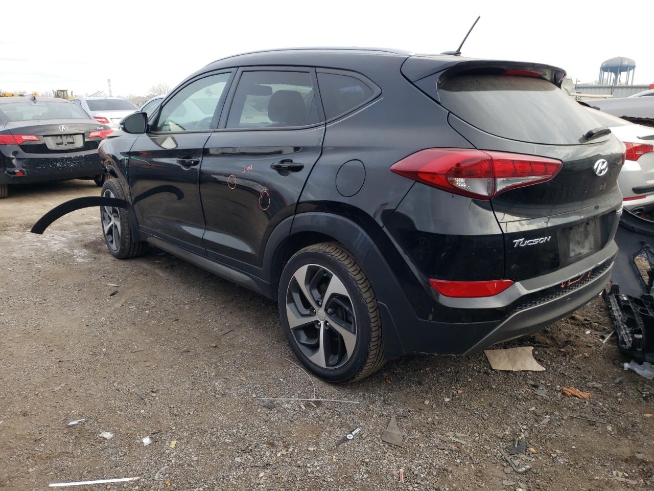 Image 2 of 2016 HYUNDAI TUCSON LIMITED 2016 with VIN KM8J3CA26GU194013