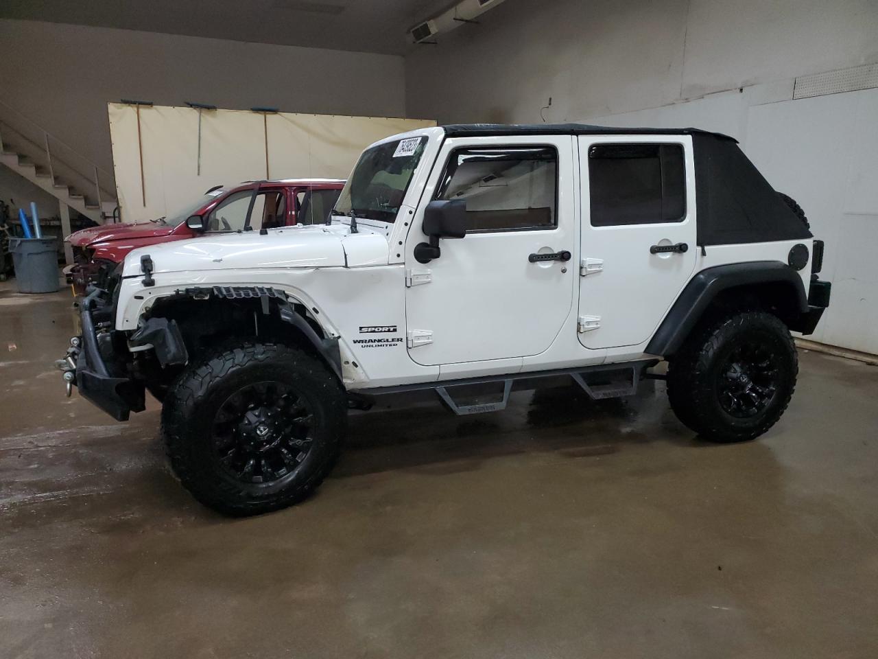 Image 1 of 2013 JEEP WRANGLER UNLIMITED SPORT 2013 with VIN 1C4HJWDG8DL509297