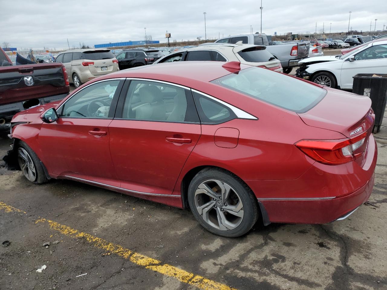 Image 2 of 2018 HONDA ACCORD EXL 2018 with VIN 1HGCV1F58JA049967