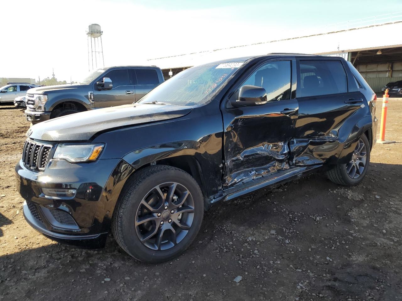 Image 1 of 2020 JEEP GRAND CHEROKEE OVERLAND 2020 with VIN 1C4RJECG7LC140298