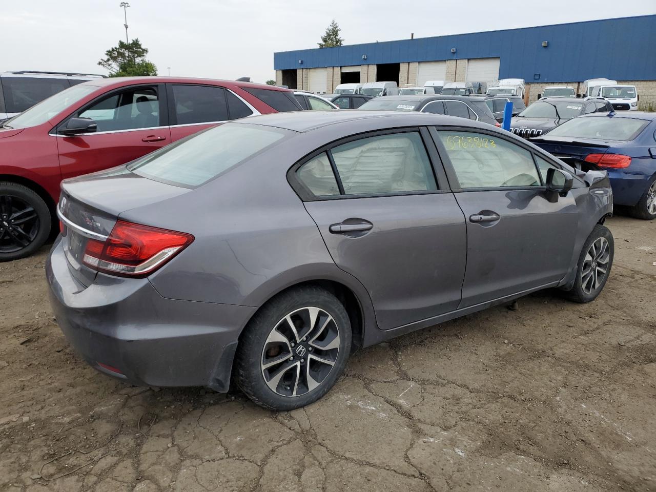 Obraz 3 z 2014 HONDA CIVIC EX 2014 z VIN 19XFB2F8XEE028819