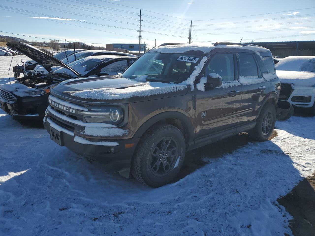 Image 1 of 2022 FORD BRONCO SPORT BIG BEND 2022 with VIN 3FMCR9B62NRD14020