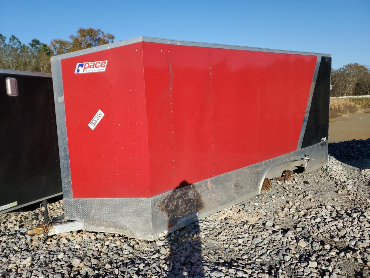 Image 2 of 2019 PACE TRAILER 2019 with VIN 53BPTEA22KA048682
