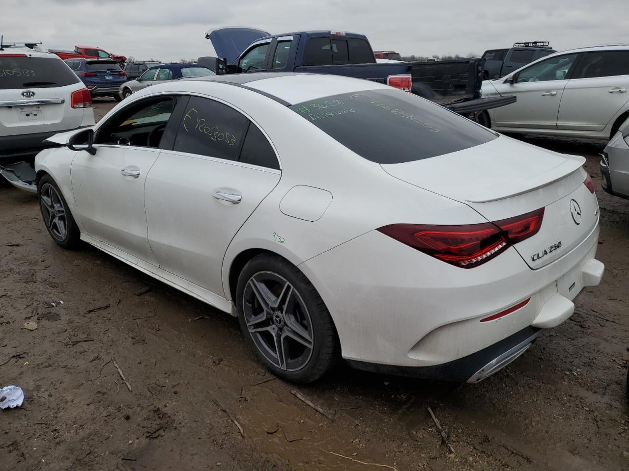 Изображение 2 2022 MERCEDES-BENZ CLA 250 4MATIC 2022 с VIN W1K5J4HBXNN274614