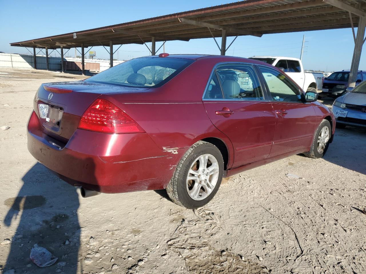Изображение 3 2006 HONDA ACCORD EX 2006 с VIN 1HGCM56876A037403