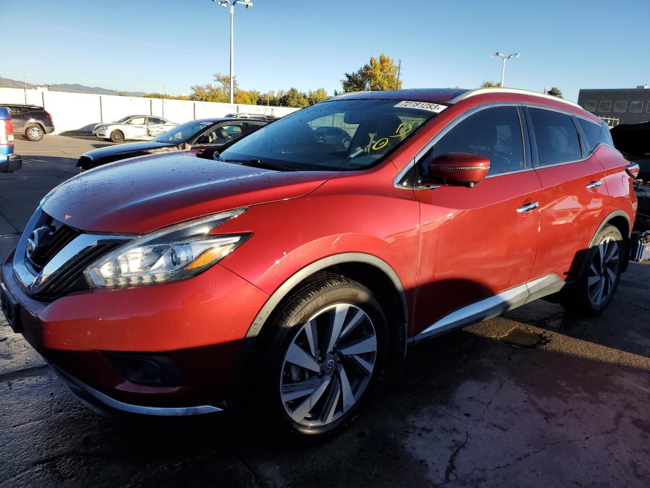 Obraz 1 z 2018 NISSAN MURANO S 2018 z VIN 5N1AZ2MH6JN197231