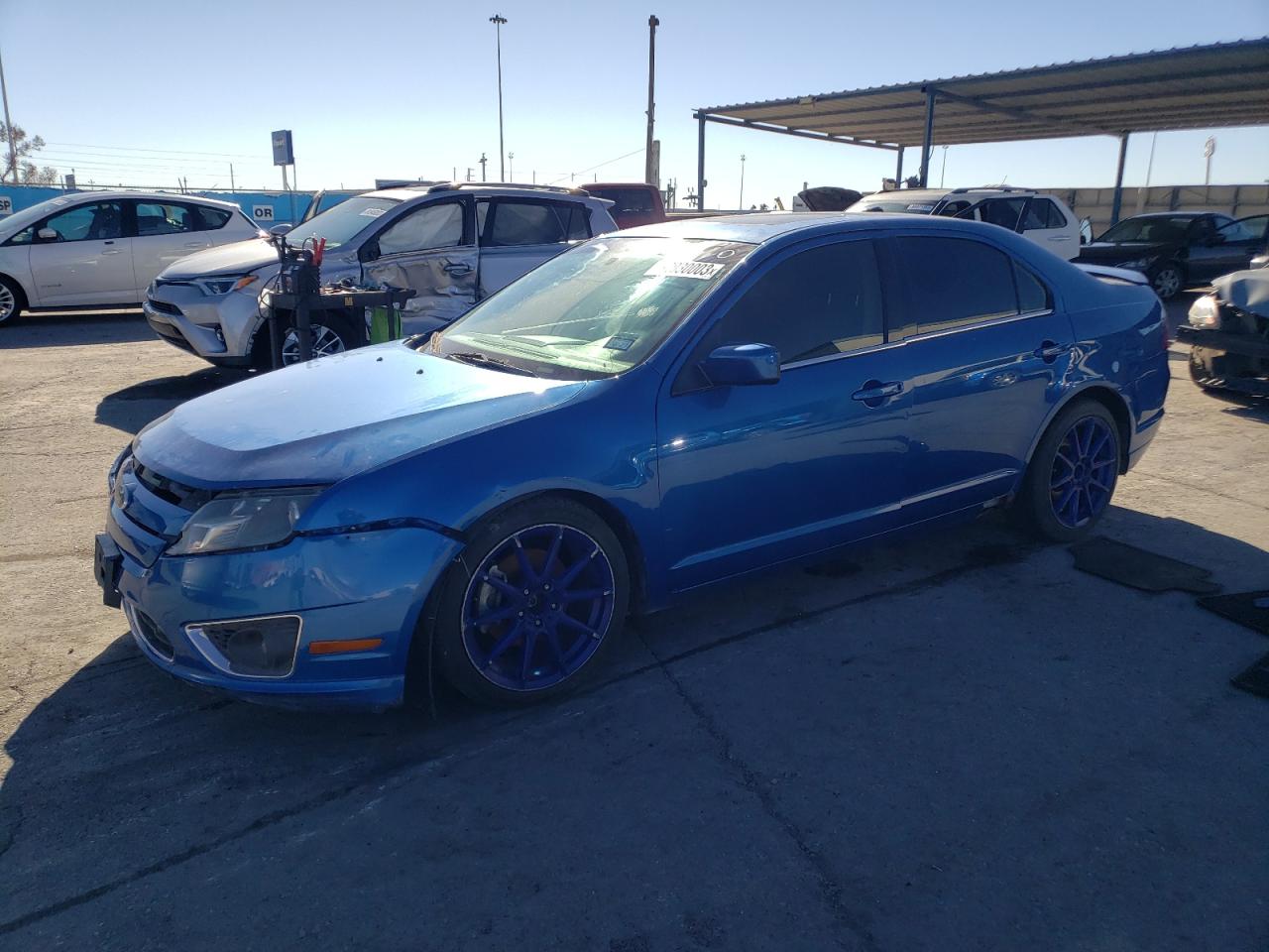 Obraz 1 z 2011 FORD FUSION SE 2011 z VIN 3FAHP0HA0BR126217
