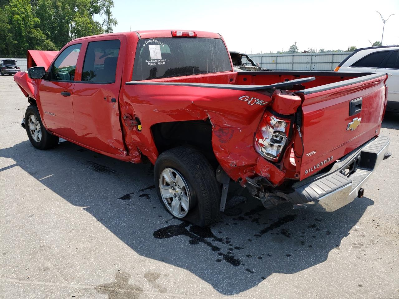 Изображение 2 2014 CHEVROLET SILVERADO K1500 LT 2014 с VIN 3GCUKREH2EG182849