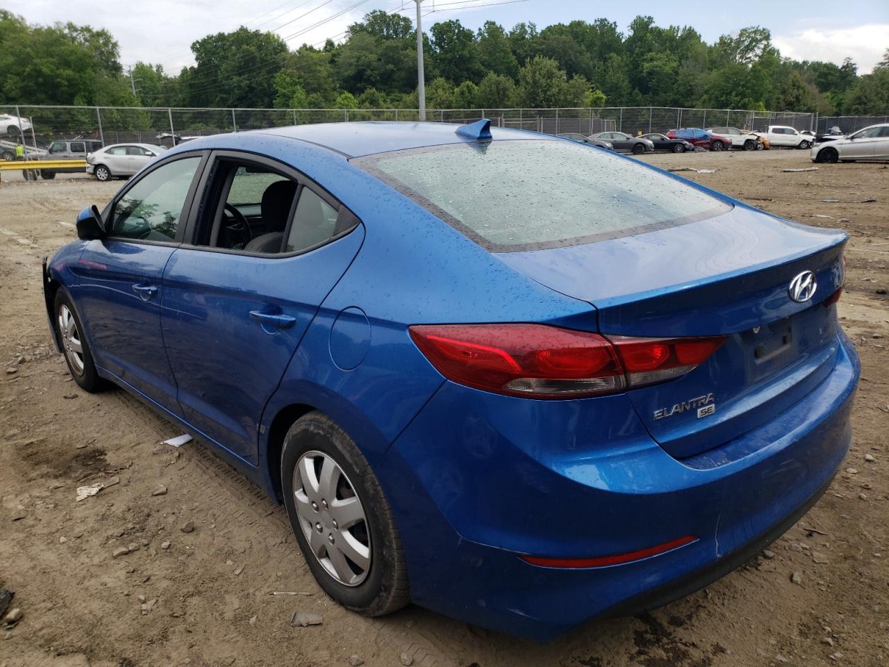 Image 2 of 2017 HYUNDAI ELANTRA SE 2017 with VIN 5NPD74LF0HH068446