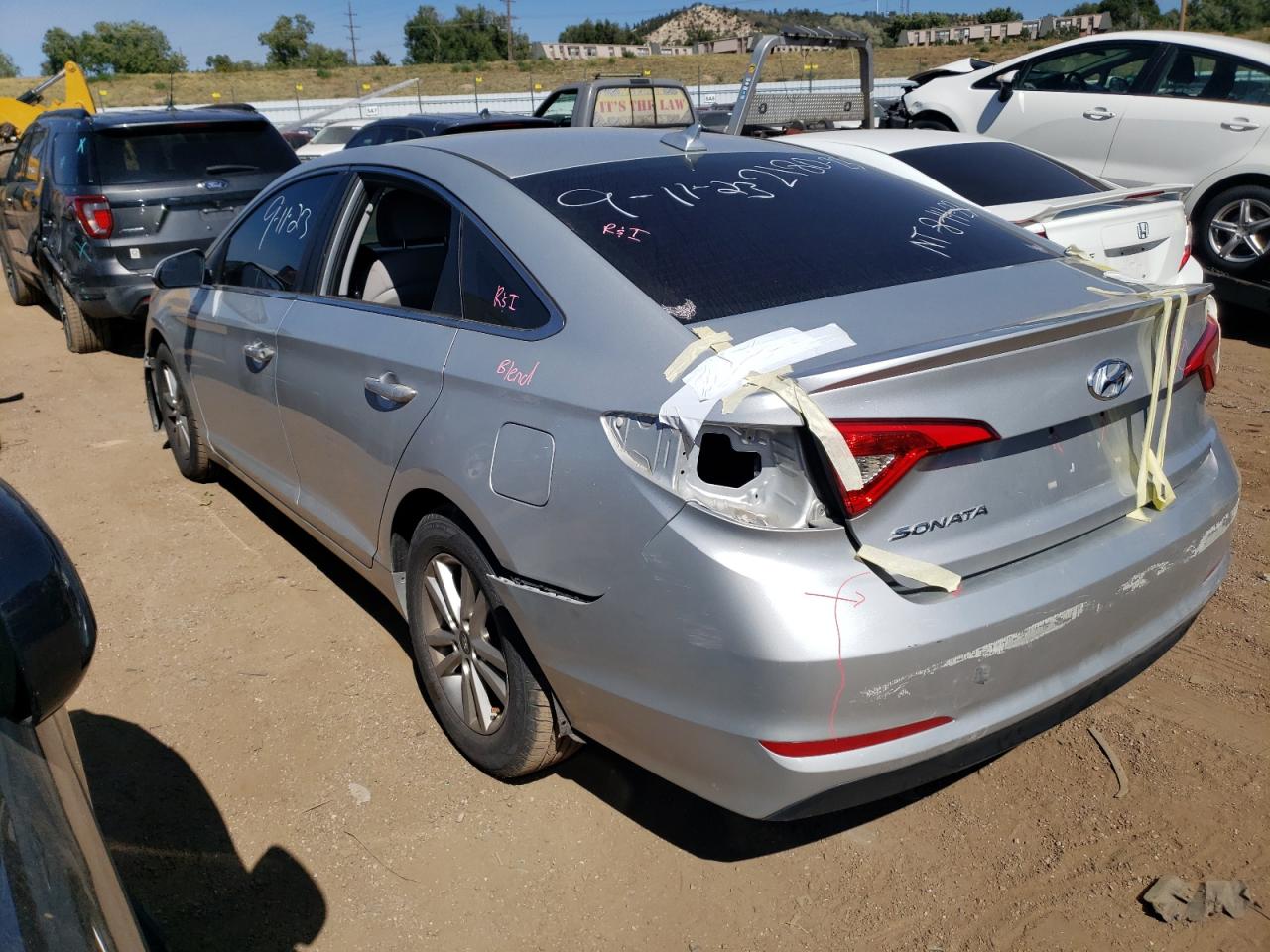 Obraz 2 z 2017 HYUNDAI SONATA SE 2017 z VIN 5NPE24AFXHH558799