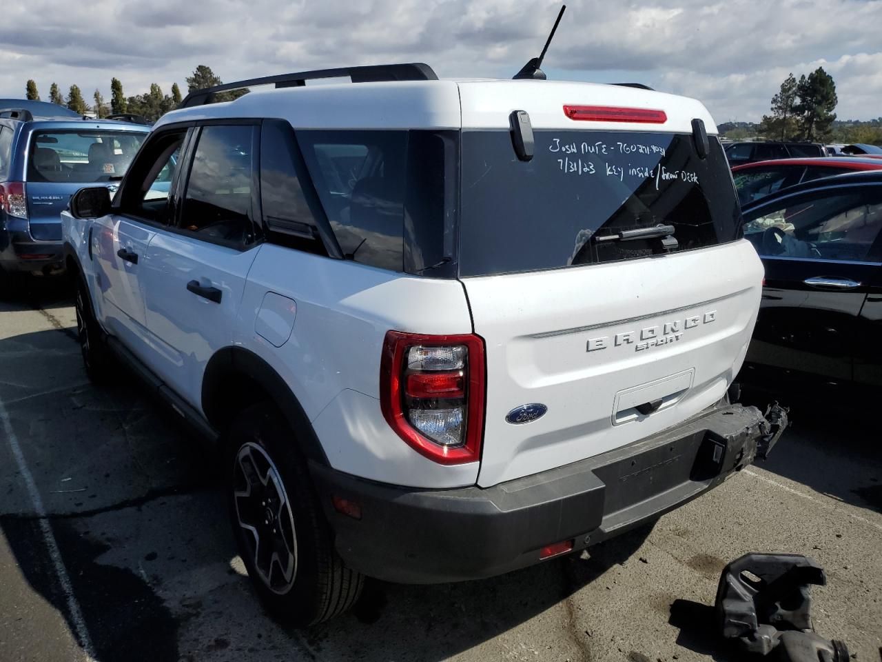 Изображение 2 2023 FORD BRONCO SPORT BIG BEND 2023 с VIN 3FMCR9B6XPRD51450