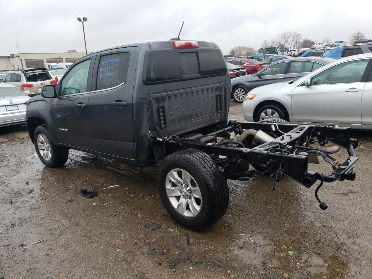 Image 2 of 2016 GMC CANYON SLE 2016 with VIN 1GTG6CE34G1113360