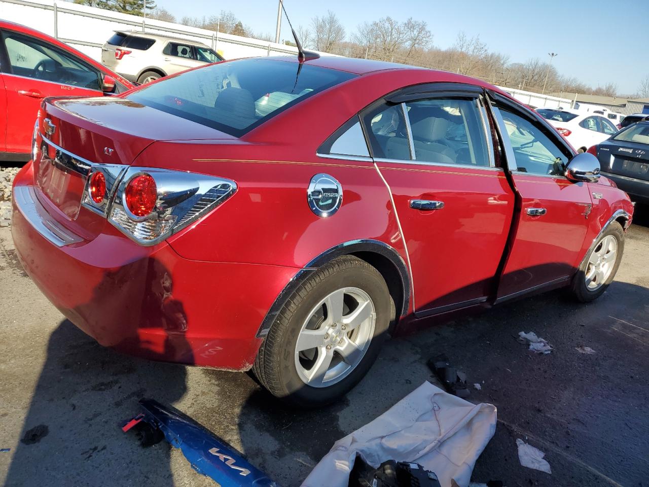 Image 3 of 2014 CHEVROLET CRUZE LT 2014 with VIN 1G1PC5SB5E7462191