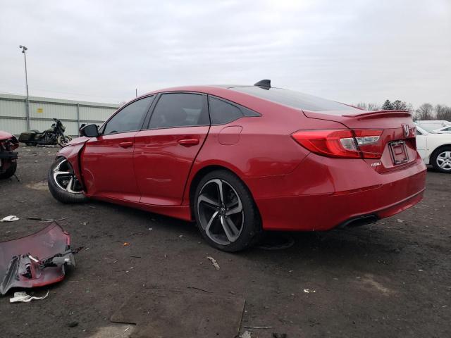 Image 2 of 2019 HONDA ACCORD SPORT 2019 with VIN 1HGCV1F34KA029652