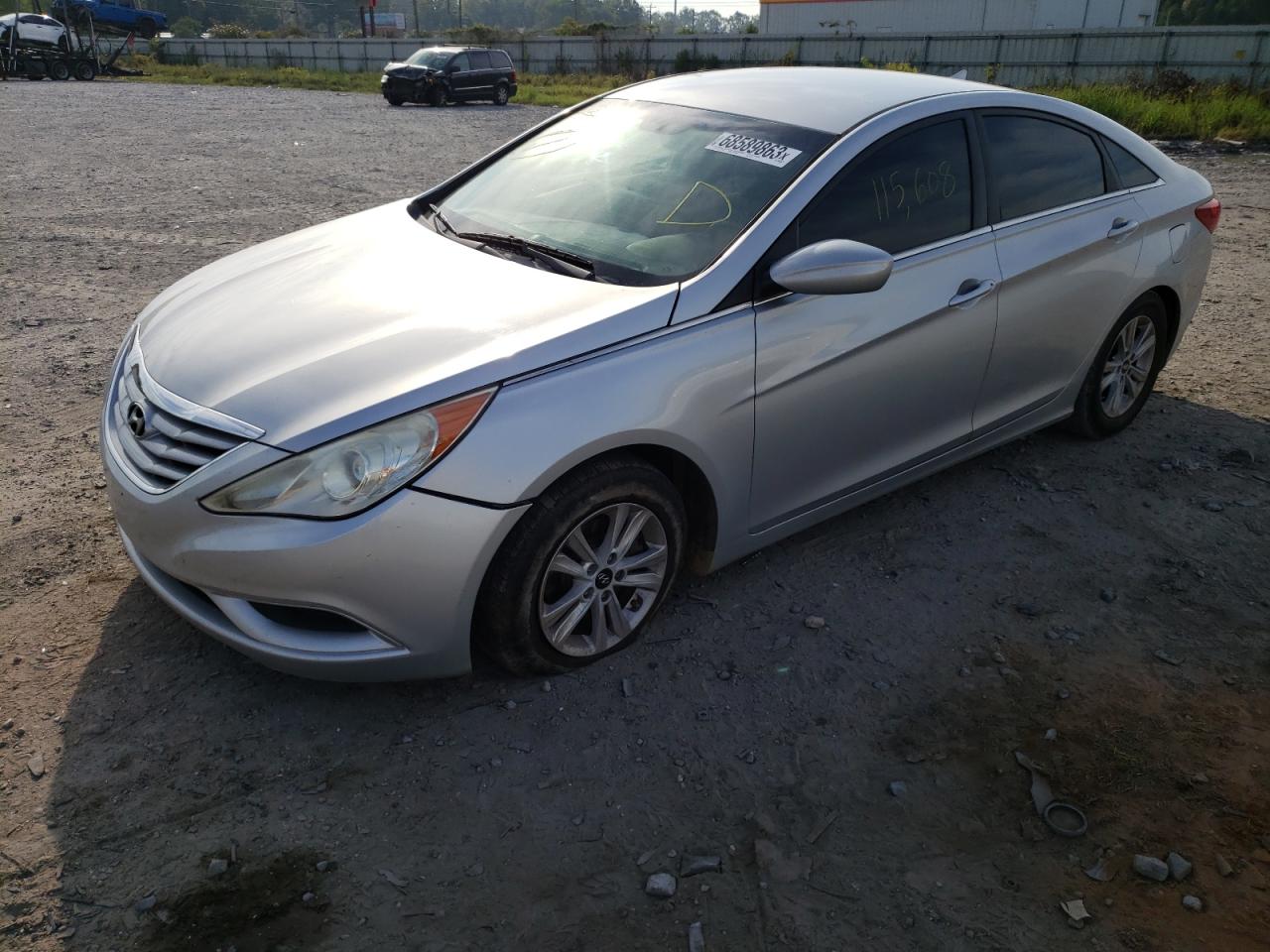 Image 1 of 2011 HYUNDAI SONATA GLS 2011 with VIN 5NPEB4AC4BH283931