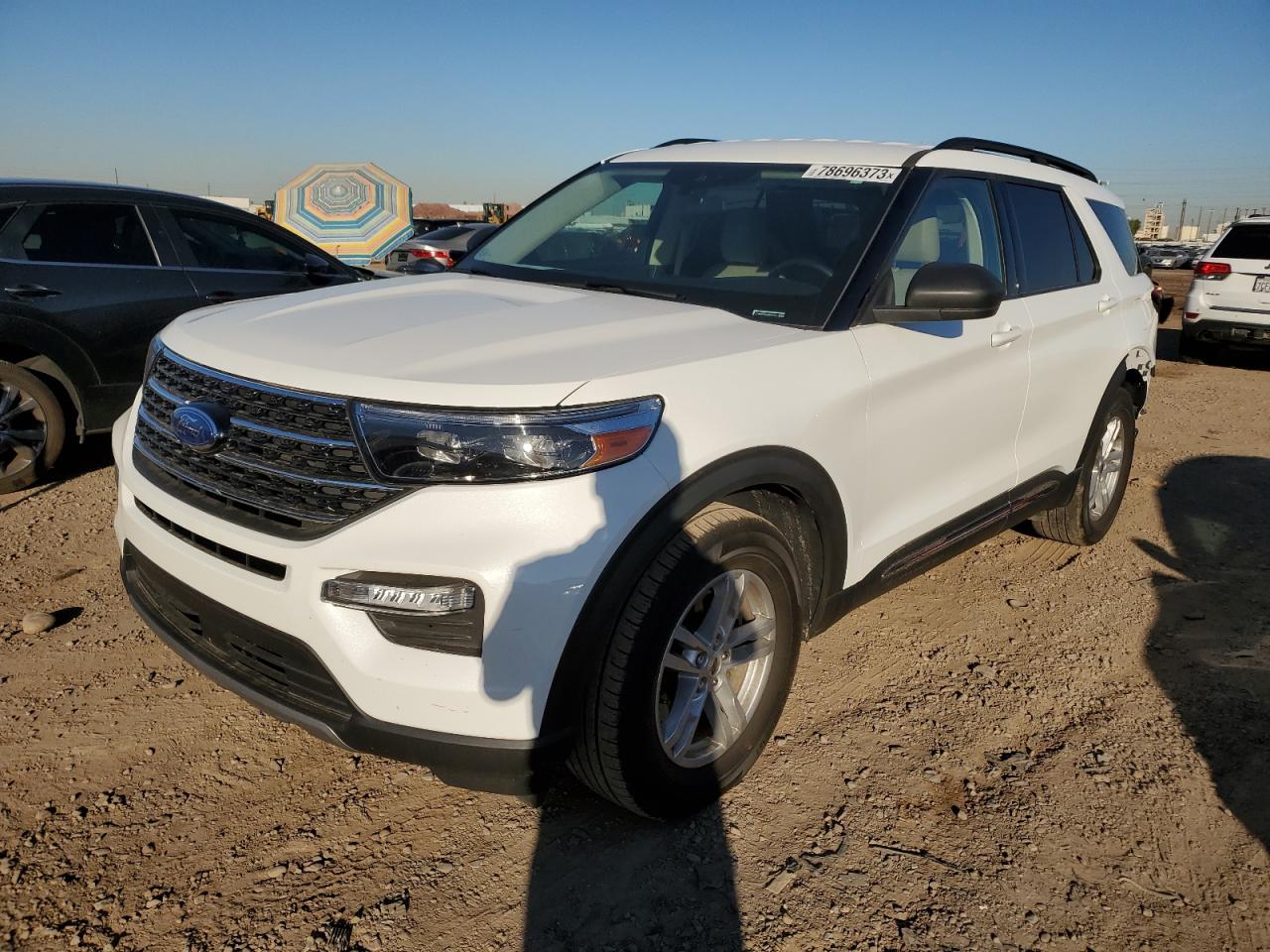 Изображение 1 2021 FORD EXPLORER XLT 2021 с VIN 1FMSK7DH0MGA83823