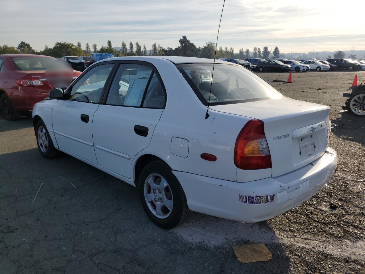 Obraz 2 z 2002 HYUNDAI ACCENT GL 2002 z VIN KMHCG45C62U358889