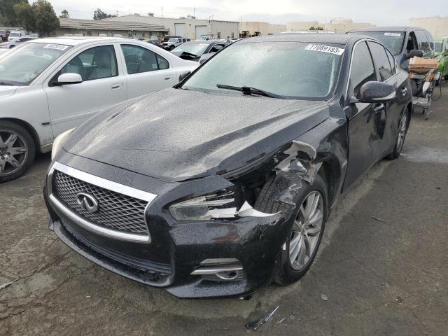 Image 1 of 2014 INFINITI Q50 HYBRID PREMIUM 2014 with VIN JN1AV7ARXEM702275