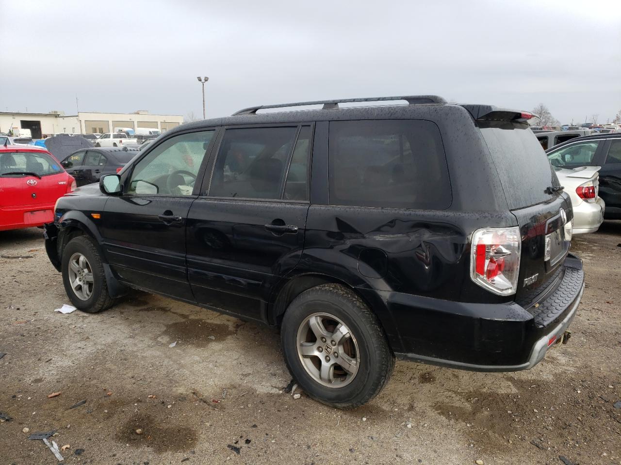 Image 2 of 2008 HONDA PILOT EXL 2008 with VIN 5FNYF18528B042853