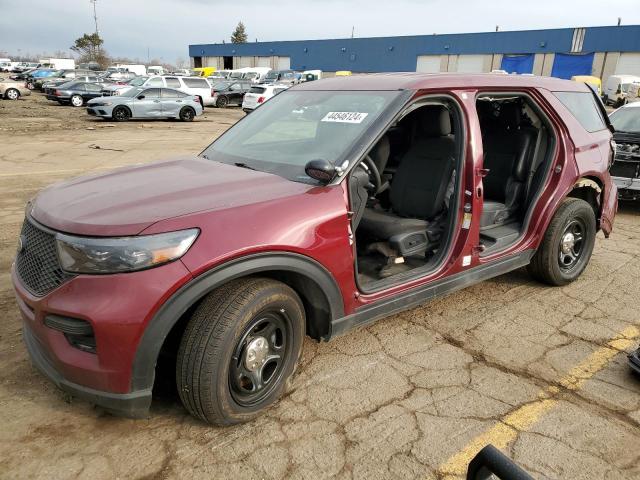Image 1 of 2022 FORD EXPLORER POLICE INTERCEPTOR 2022 with VIN 1FM5K8AW6NNA03024