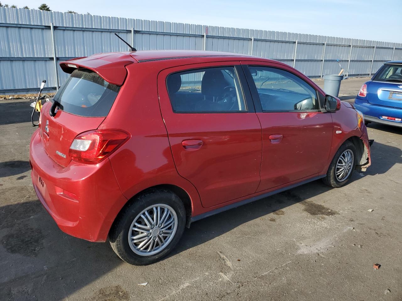 Image 3 of 2017 MITSUBISHI MIRAGE ES 2017 with VIN ML32A3HJ5HH006672