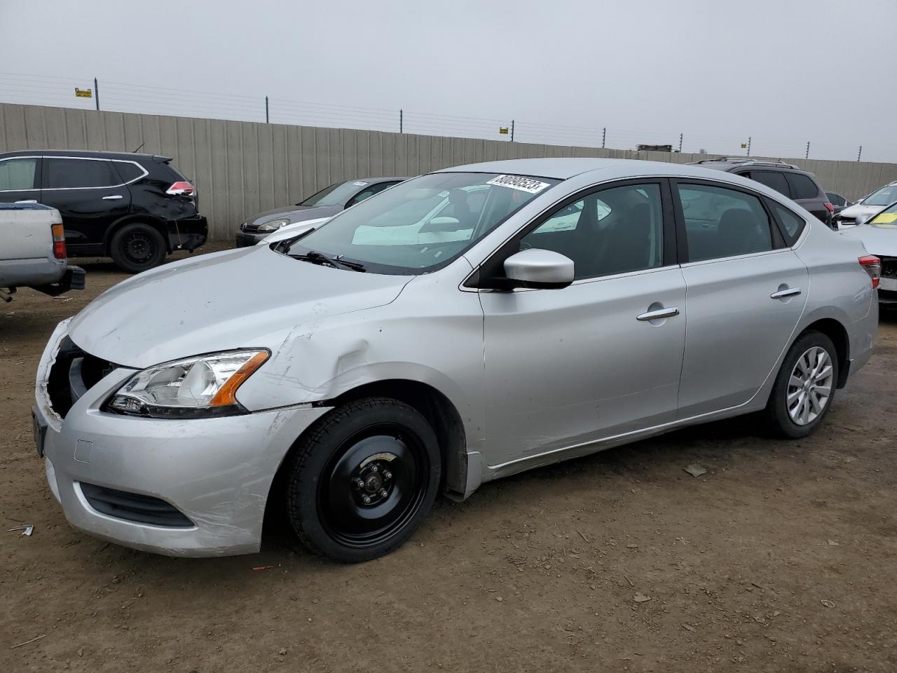 Image 1 of 2015 NISSAN SENTRA S 2015 with VIN 3N1AB7AP5FY320158