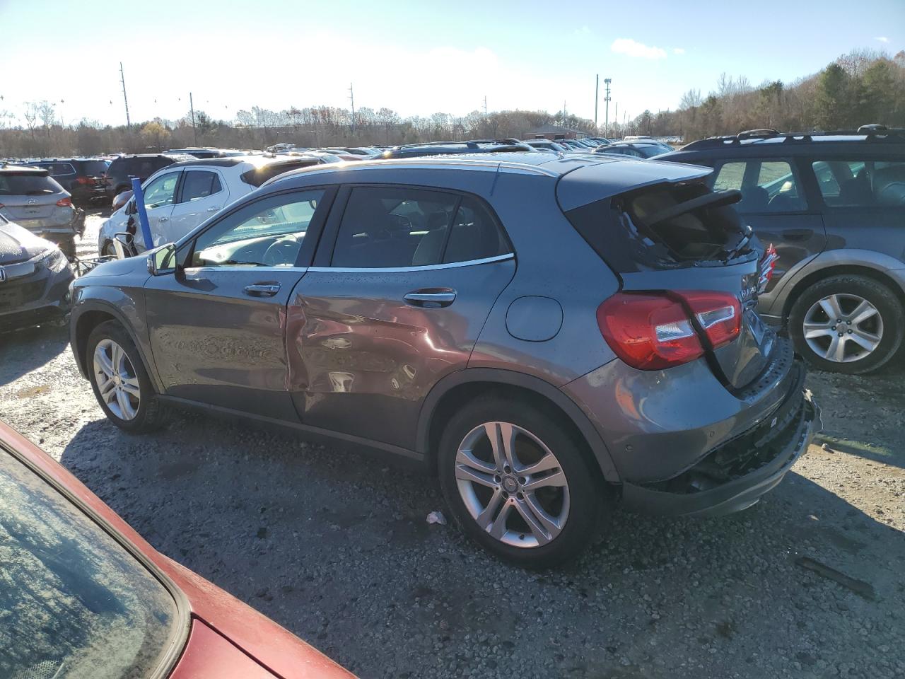 Image 2 of 2015 MERCEDES-BENZ GLA 250 4MATIC 2015 with VIN WDCTG4GB3FJ140967