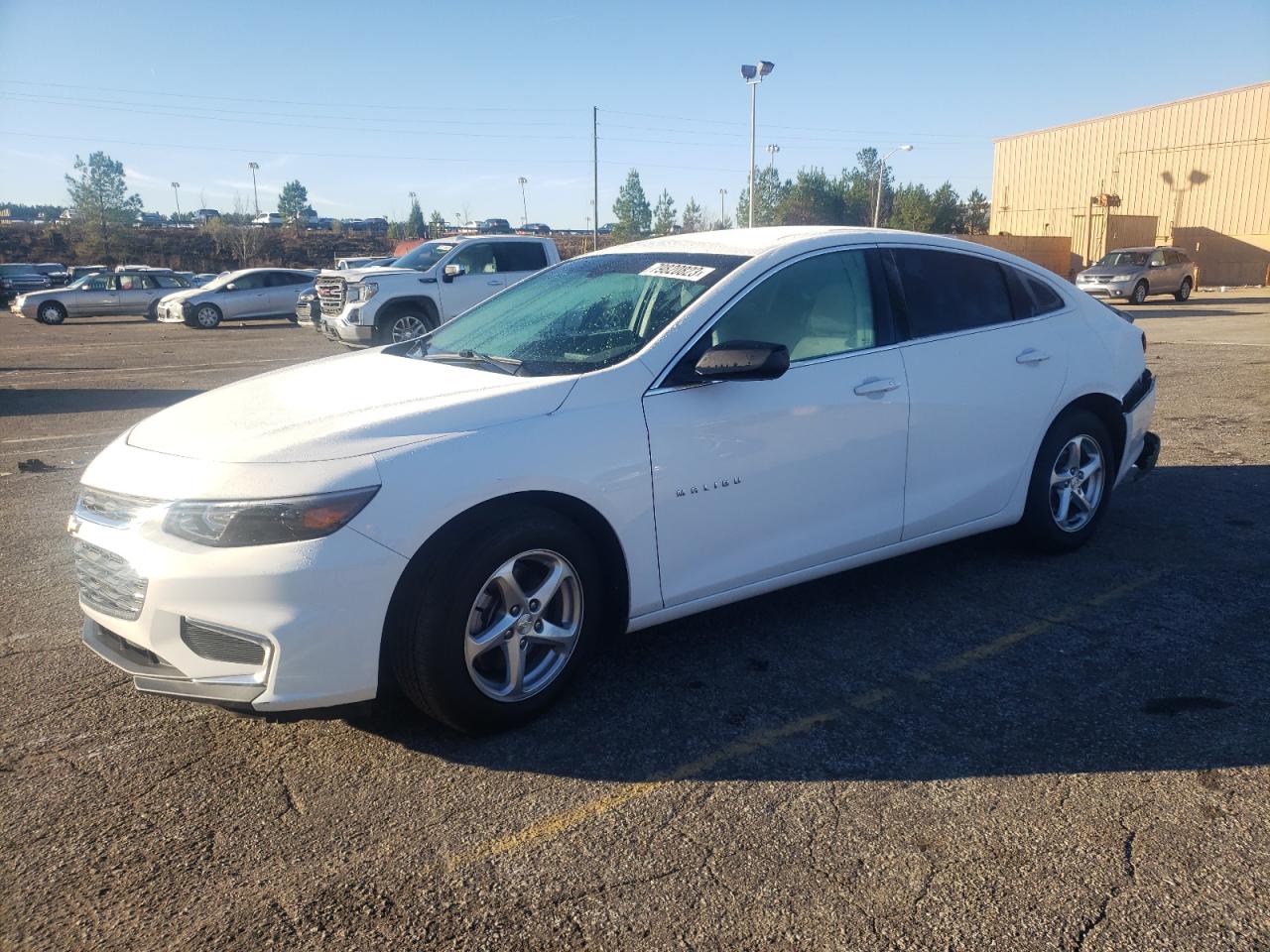 Image 1 of 2018 CHEVROLET MALIBU LS 2018 with VIN 1G1ZB5ST2JF119794