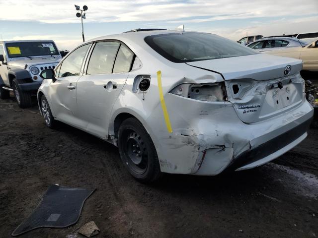 Image 2 of 2021 TOYOTA COROLLA LE 2021 with VIN JTDEPMAE7MJ133938