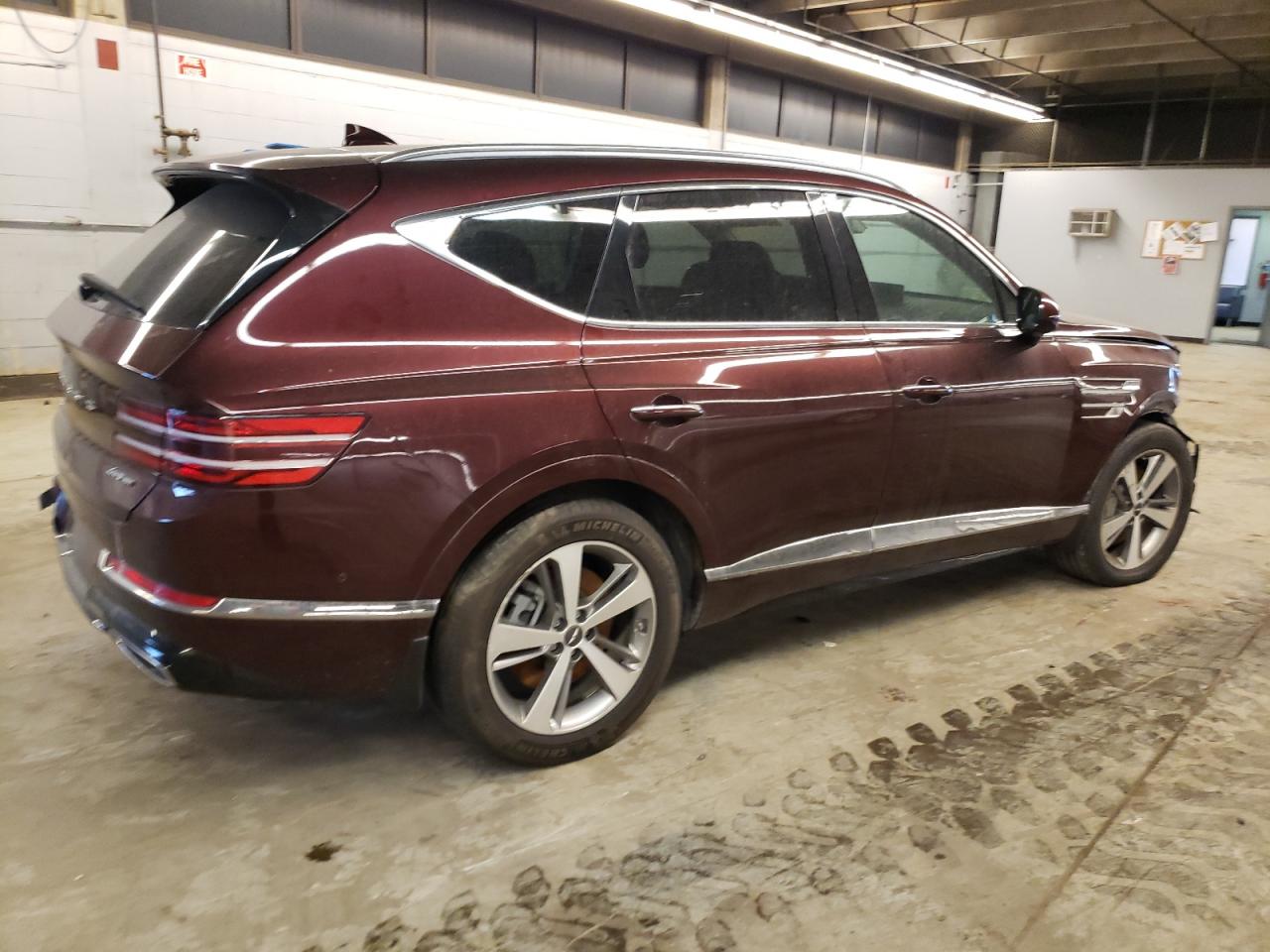 Image 3 of 2021 GENESIS GV80 BASE 2021 with VIN KMUHCESC6MU053781