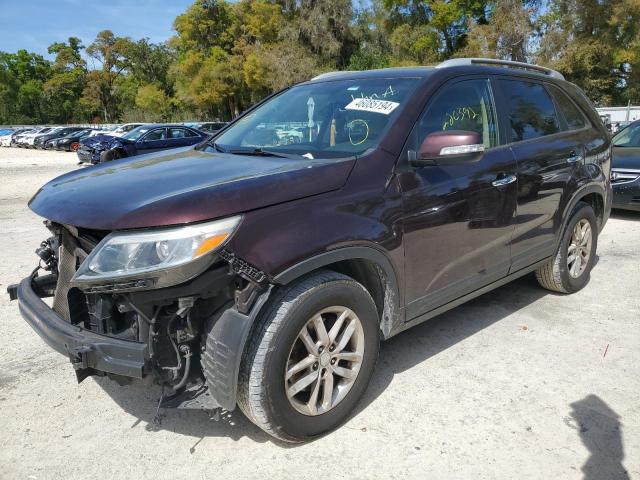 Image 1 of 2015 KIA SORENTO LX 2015 with VIN 5XYKT3A63FG654840