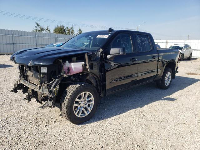 Image 1 of 2021 CHEVROLET SILVERADO K1500 RST 2021 with VIN 3GCUYEED0MG191634
