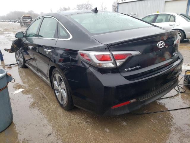 Изображение 2 2017 HYUNDAI SONATA HYBRID 2017 с VIN KMHE34L18HA044628