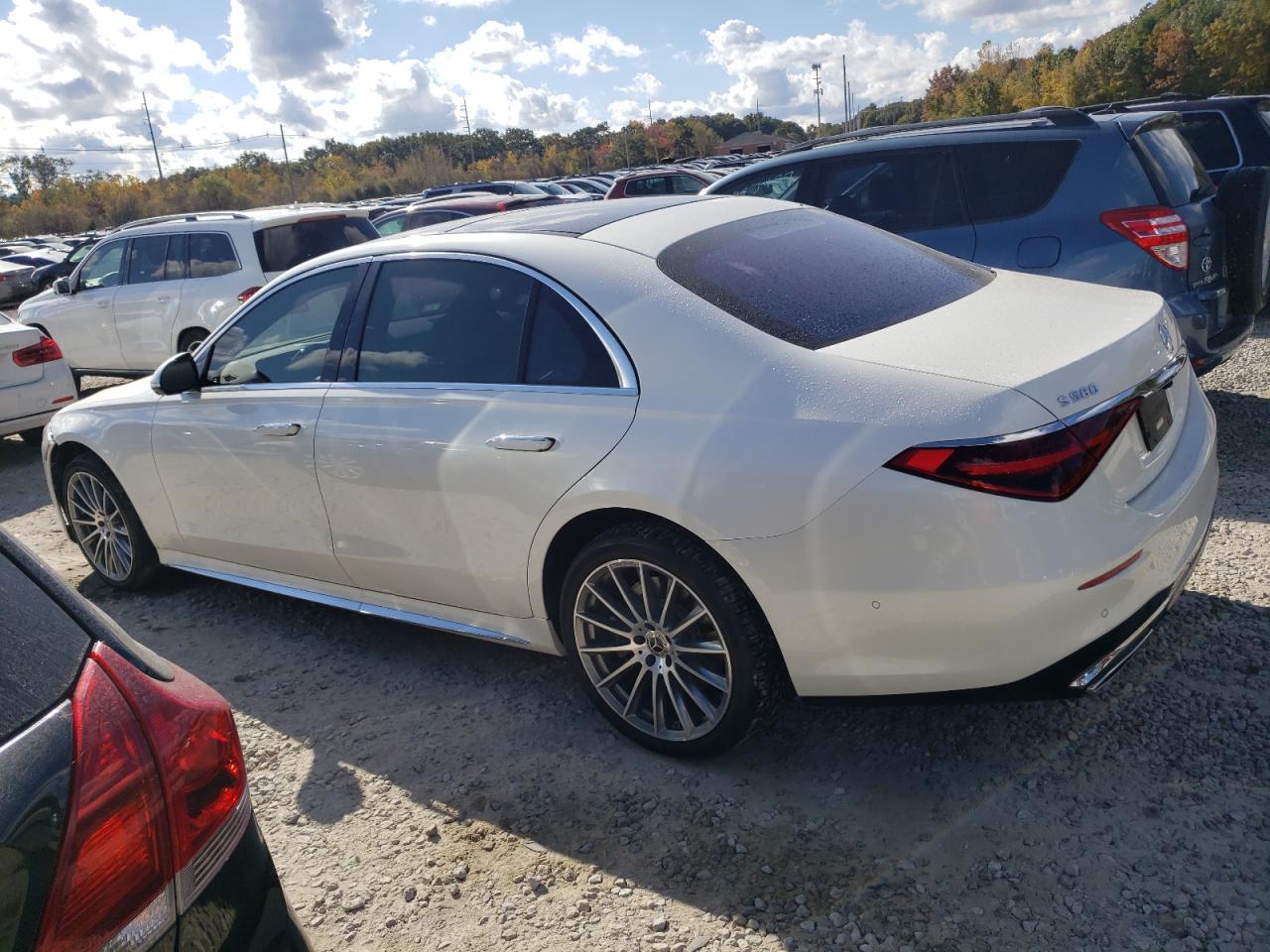 Image 2 of 2021 MERCEDES-BENZ S 580 4MATIC 2021 with VIN W1K6G7GBXMA025421