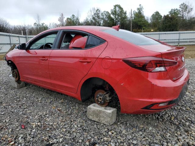 Image 2 of 2020 HYUNDAI ELANTRA SEL 2020 with VIN 5NPD84LF7LH551728