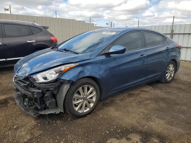 Obraz 1 z 2014 HYUNDAI ELANTRA SE 2014 z VIN KMHDH4AEXEU156649