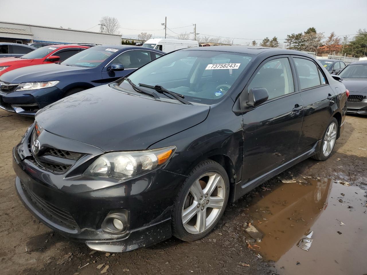 Image 1 of 2013 TOYOTA COROLLA BASE 2013 with VIN 2T1BU4EE9DC970112