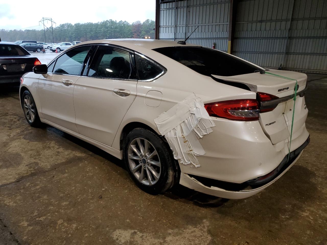 Изображение 2 2017 FORD FUSION SE 2017 с VIN 3FA6P0HD4HR309453