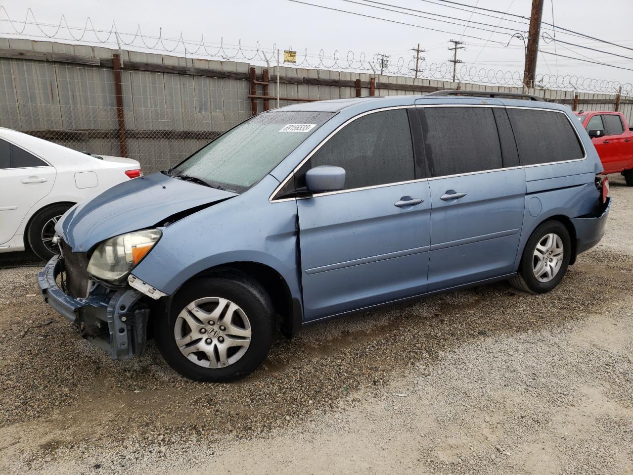 Image 1 of 2007 HONDA ODYSSEY EXL 2007 with VIN 5FNRL38767B107518