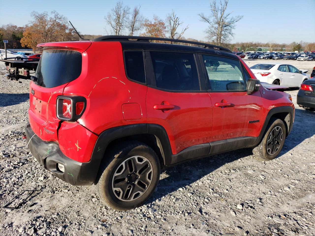 Image 3 of 2016 JEEP RENEGADE TRAILHAWK 2016 with VIN ZACCJBCT0GPC49270