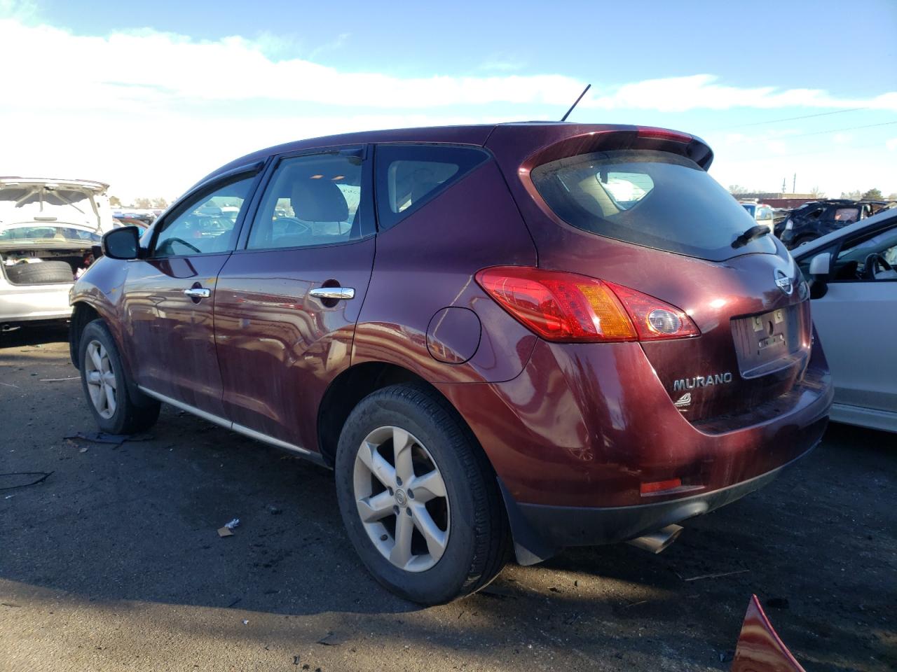 Obraz 2 z 2009 NISSAN MURANO S 2009 z VIN JN8AZ18W39W155021