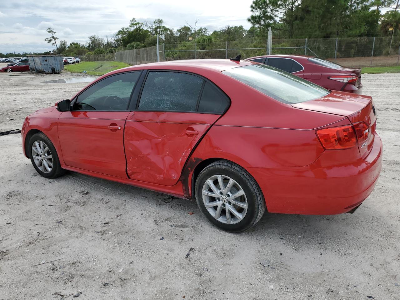 Obraz 2 z 2011 VOLKSWAGEN JETTA SE 2011 z VIN 3VWDX7AJ9BM400553