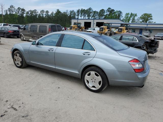 Image 2 of 2007 MERCEDES-BENZ S 600 2007 with VIN WDDNG76X67A099383