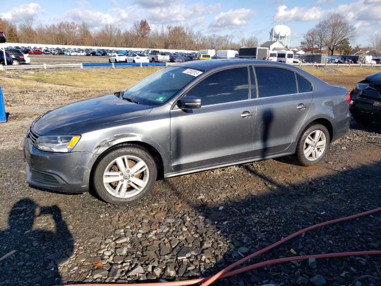 Image 1 of 2014 VOLKSWAGEN JETTA SE 2014 with VIN 3VWD17AJ3EM252258